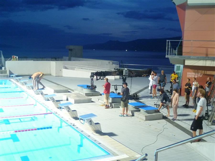 Swimming Pools Kantrida in advertising campaign for world famous brand Bridgestone Rijeka sport