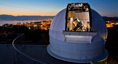 Observatory with the Telescope