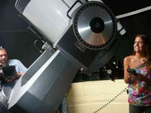 Snimanje Ashley Colburn na Astronomskom centru Rijeka i Bazenima Kantrida